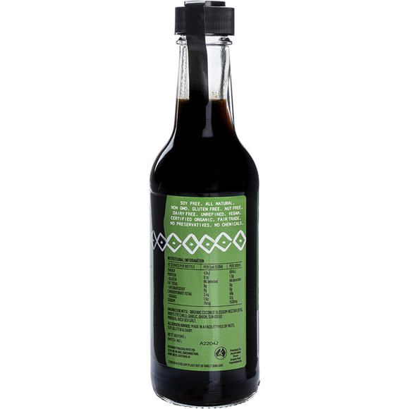 Niulife Organic Original Coconut Amino Soy-Free Seasoning Sauce 250ml