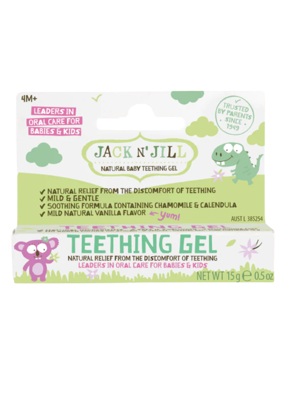 Jack N' Jill Natural Baby Teething Gel Chamomile & Calendula 15g
