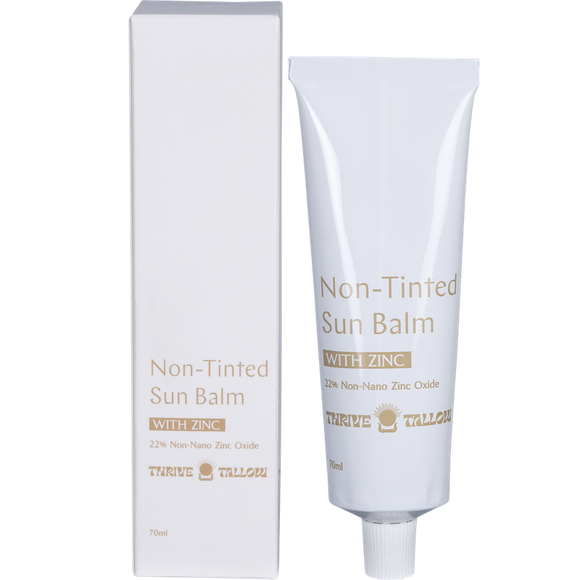 Thrive Tallow Non-Tinted Sun Balm with Zinc 70ml