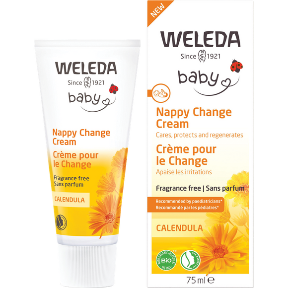 Weleda Baby Calendula Nappy Change Cream Fragrance Free 75ml
