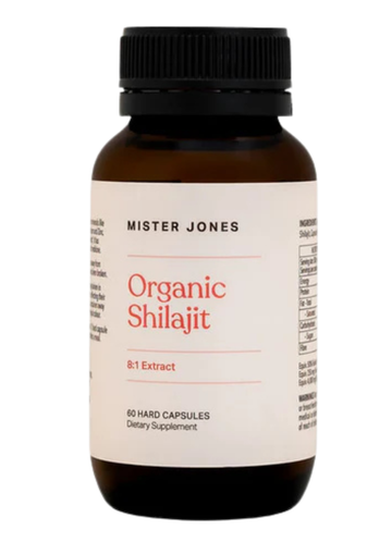 Mister Jones Organic Shilajit 8:1 Extract 60 Capsules