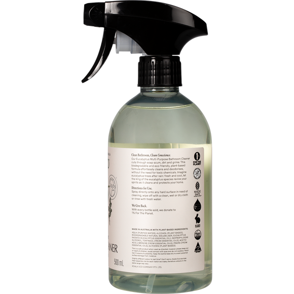 Koala Eco Natural Multi-Purpose Bathroom Cleaner Eucalyptus 500ml