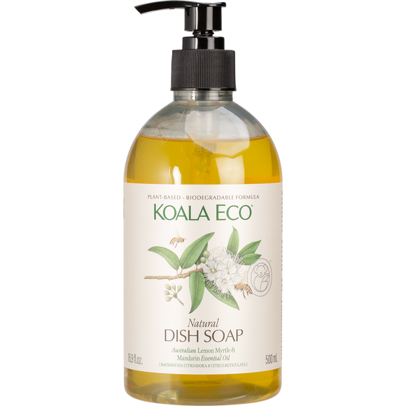 Koala Eco Natural Dish Soap Lemon Myrtle & Mandarin 500ml