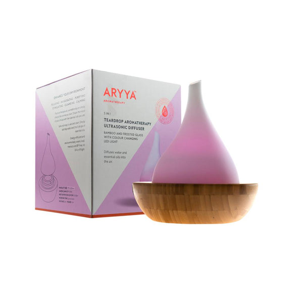 Aryya 5-in-1 Teardrop Aromatherapy Ultrasonic Diffuser