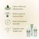 Botani Rescue Acne Trio Pack three-step acne skincare routine