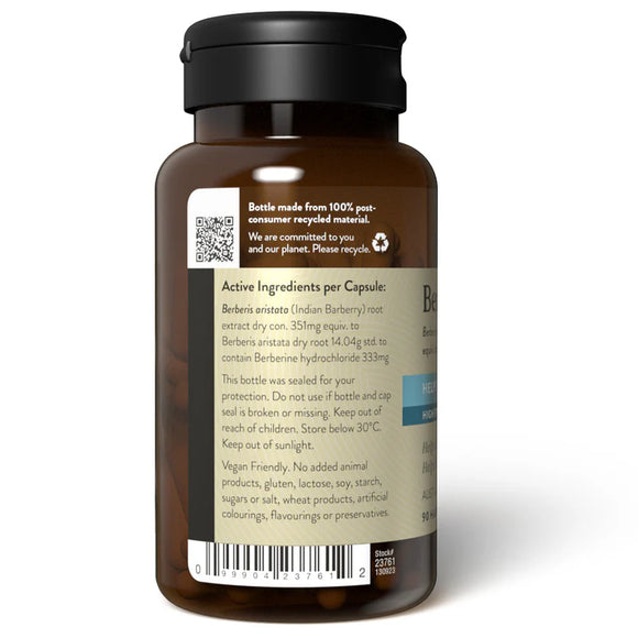 Nature's Sunshine Berberine 90 Hard Vege Capsules