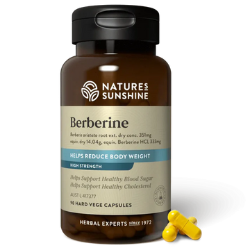 Nature's Sunshine Berberine 90 Hard Vege Capsules
