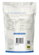 Protein Supplies Australia Clean Magnesium Citrate 100g back label with ingredients and directions