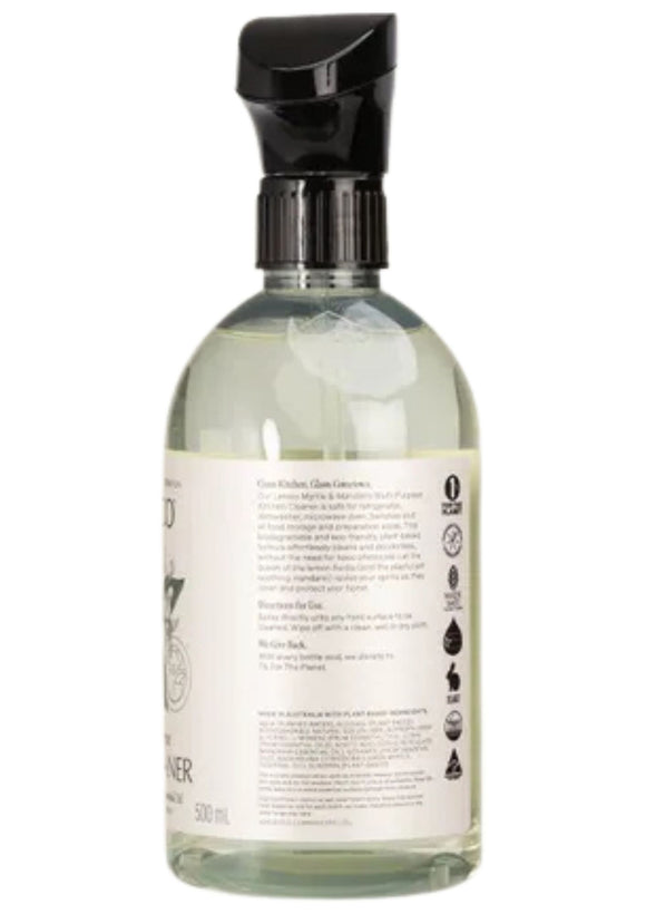 Koala Eco Multi-Purpose Kitchen Cleaner Lemon Myrtle & Mandarin 500ml - back
