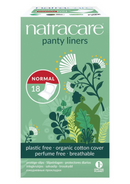 Natracare Normal Panty Liners with Organic Cotton Cover – 18 Pack-1
