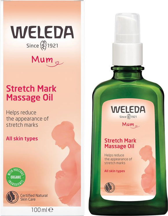 Weleda Mum Stretch Mark Massage Oil 100ml