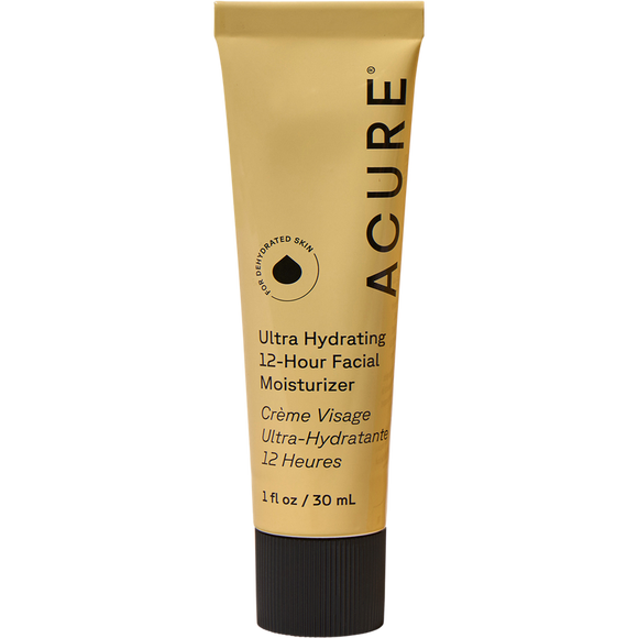 ACURE Ultra Hydrating 12-Hour Facial Moisturizer Adaptogens & Supergreens 30ml