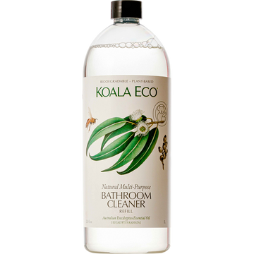 Koala Eco Natural Multi-Purpose Bathroom Cleaner Eucalyptus Refill 1L
