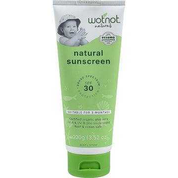 Wotnot Naturals Natural Sunscreen SPF 30 100g