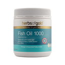 Herbs of Gold Fish Oil 1000 200 Capsules - front