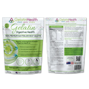 Gelatin Health Digestive Health 100% Premium Australian Beef Gelatin 1kg front and back