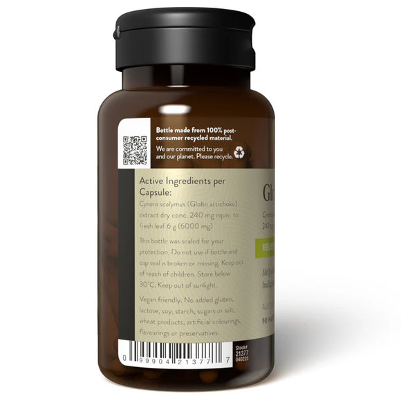 Natures Sunshine Globe Artichoke 240mg 90 Capsules