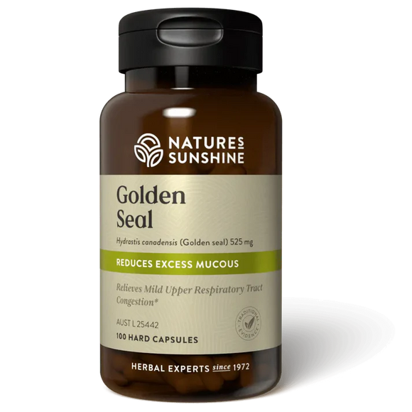 Natures Sunshine Golden Seal 525mg 100 Capsules
