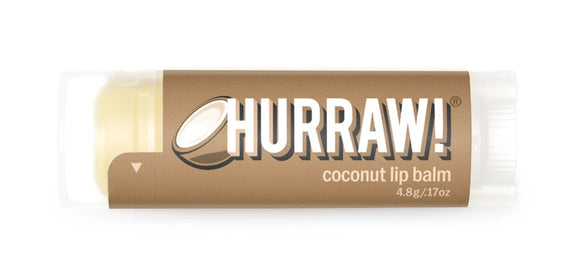 Hurraw! Organic Lip Balm Coconut 4.8g