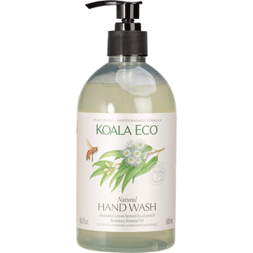 Koala Eco Natural Hand Wash Lemon Scented Eucalyptus & Rosemary 500ml