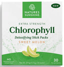 Natures Sunshine Extra Strength Chlorophyll Detoxifying Stick Packs Sweet Melon 30 Pack-1