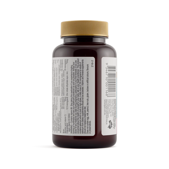 Herbs of Gold Pregnancy Plus 1-2-3 60 Tablets - back barcode