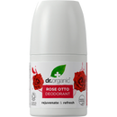 Dr Organic Rose Otto Roll-On Deodorant 50ml-1