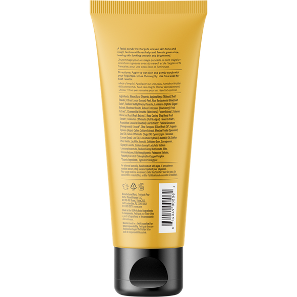 ACURE Brightening Facial Scrub Sea Kelp & French Green Clay 118ml