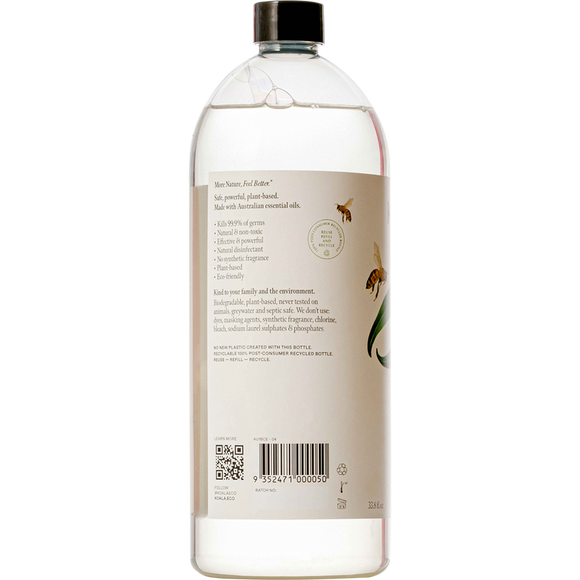 Koala Eco Natural Multi-Purpose Bathroom Cleaner Eucalyptus Refill 1L