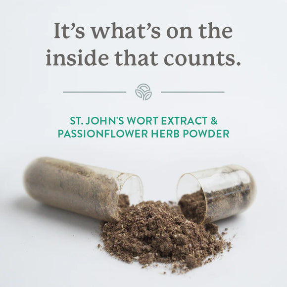 Natures Sunshine St. John's Wort with Passionflower 100 Capsules