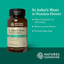 Natures Sunshine St. John's Wort with Passionflower 100 Capsules-2