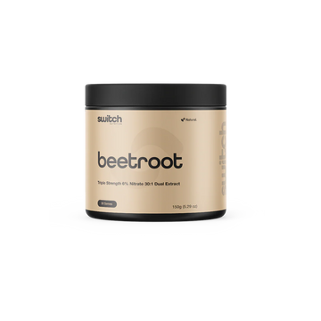 SWITCH NUTRITION Beetroot Triple Strength 6% Nitrate 30:1 Dual Extract 150g
