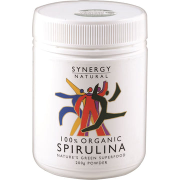 Synergy Natural 100% Organic Spirulina Powder 200g