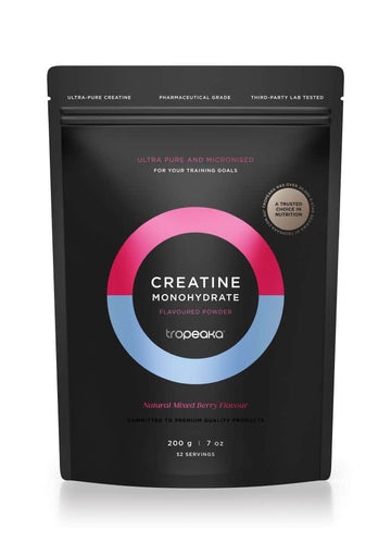 Tropeaka Creatine Monohydrate Natural Mixed Berry 200g