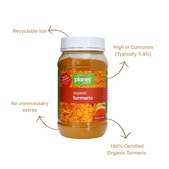 Planet Organic Turmeric Powder 300g