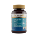 Herbs of Gold Vitamin D3 1000 120 Capsules - front