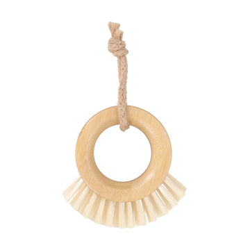 Eco Basics Vegetable Brush with cotton hanging cord