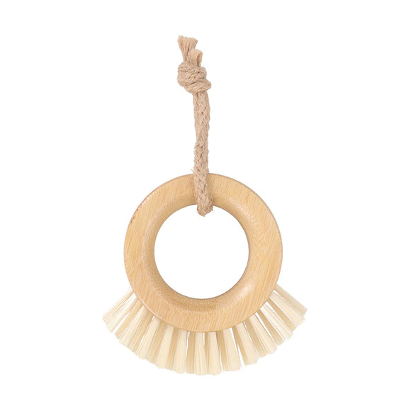 Eco Basics Vegetable Brush with cotton hanging cord