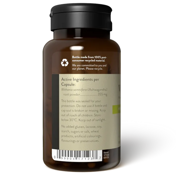 Nature's Sunshine Withania (Ashwagandha) 355mg 100 Capsules