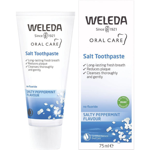 Weleda Salt Toothpaste Salty Peppermint 75ml