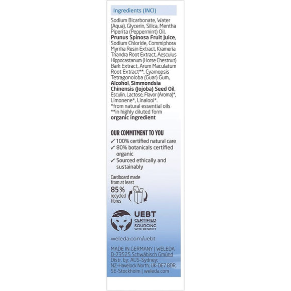Weleda Salt Toothpaste Salty Peppermint 75ml