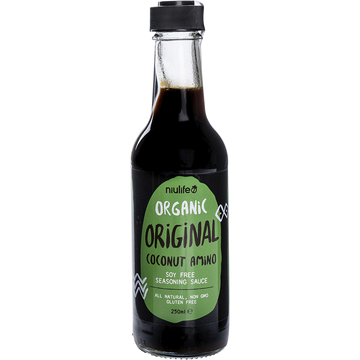 Niulife Organic Original Coconut Amino Soy-Free Seasoning Sauce 250ml