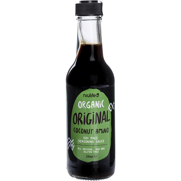 Niulife Organic Original Coconut Amino Soy-Free Seasoning Sauce 250ml