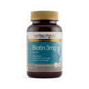 Herbs of Gold Biotin 3mg 60 tablets bottle front