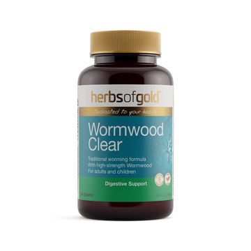 Herbs of Gold Wormwood Clear 84 tablets bottle front
