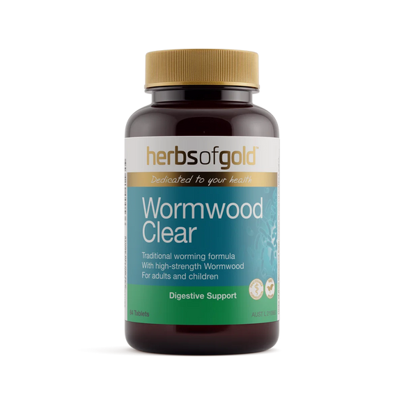 Herbs of Gold Wormwood Clear 84 tablets bottle front
