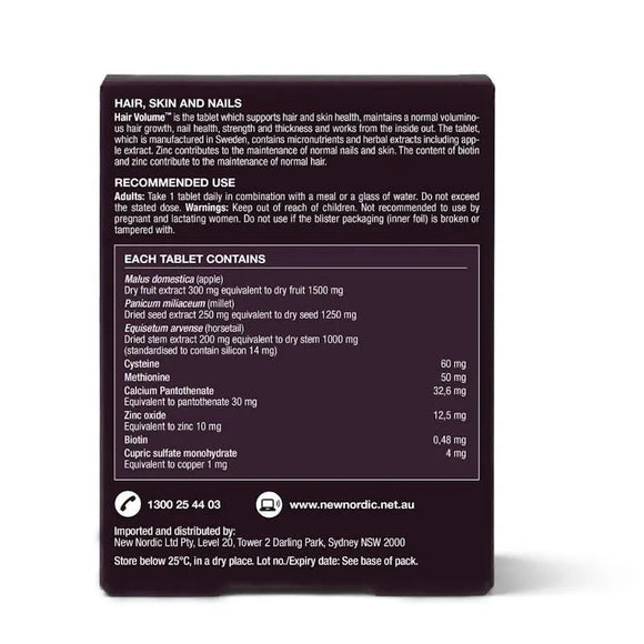 New Nordic Hair Volume 30 Tablets