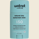 Wotnot Naturals Natural Zinc Sunscreen Stick SPF 50 45g-1