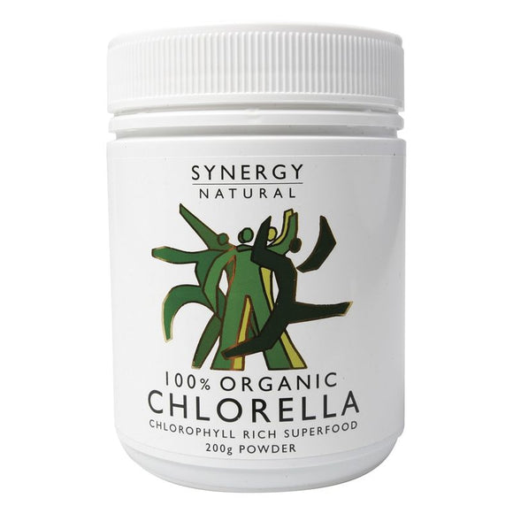 Synergy Natural 100% Organic Chlorella Powder 200g