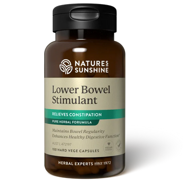 Natures Sunshine Lower Bowel Stimulant 100 Capsules